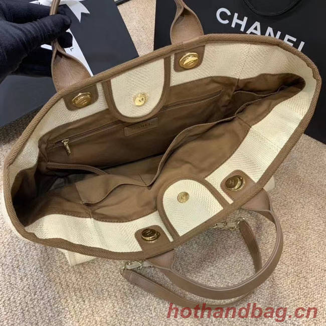 Chanel Shopping bag A66941 Beige