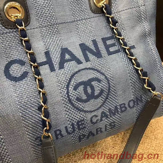 Chanel Shoulder Bag A66942 blue