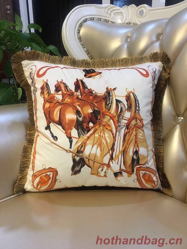 Hermes silk pillow H3695-8