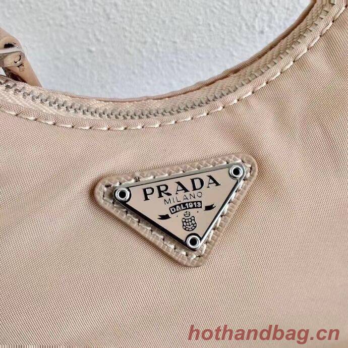 Prada Re-Edition nylon mini shoulder bag 1TT122  apricot