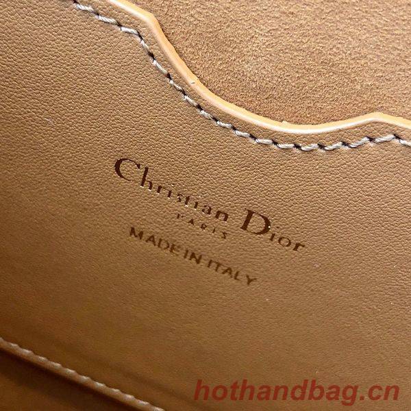 MEDIUM DIOR BOBBY BAG Box Calfskin M9319 Caramel