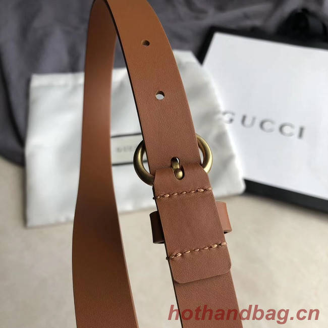 Gucci Original Calf Leather 20MM 3305-1