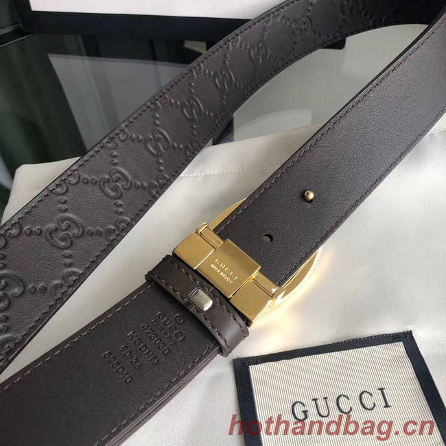 Gucci Original Calf Leather 35MM 3306-7