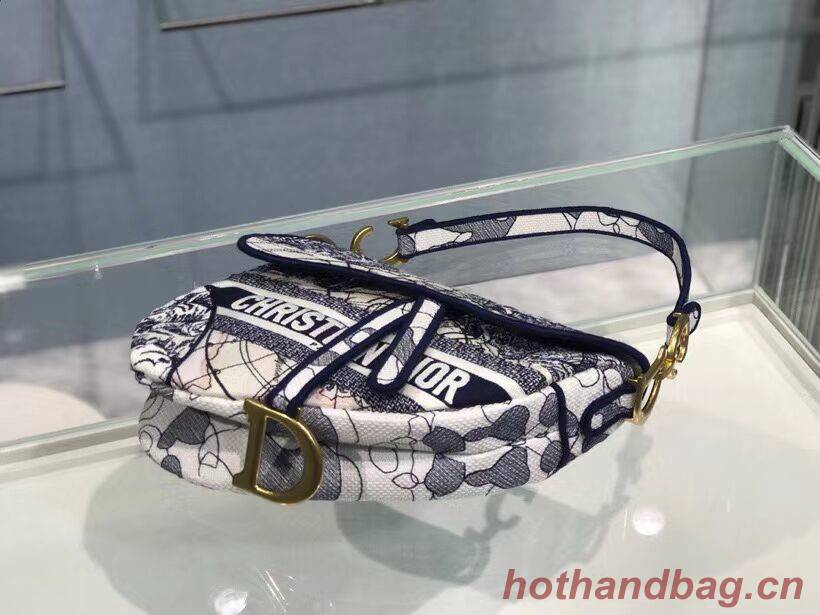 SADDLE BAG Dior Embroidery D2456E