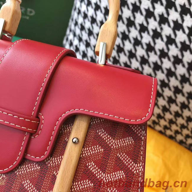 Goyard mini saigon tote bag 55632 red