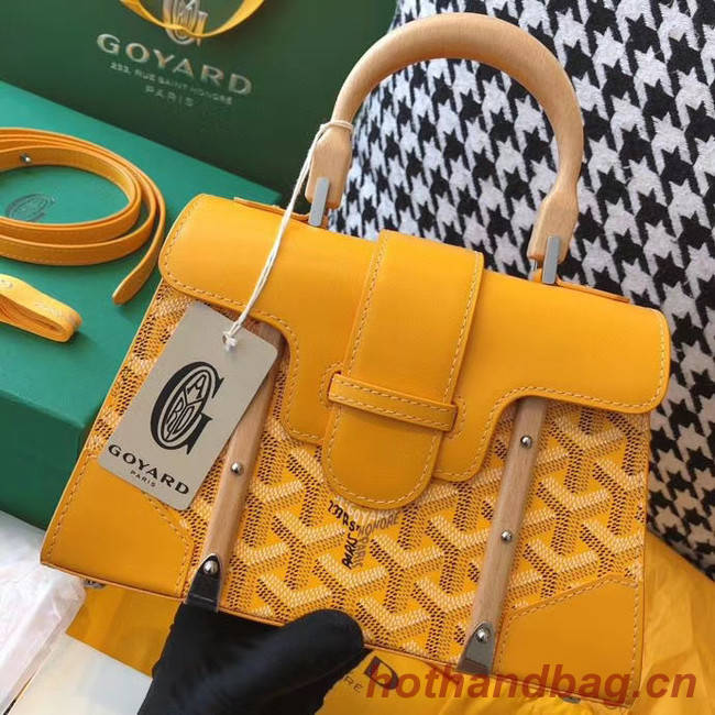 Goyard mini saigon tote bag 55632 yellow