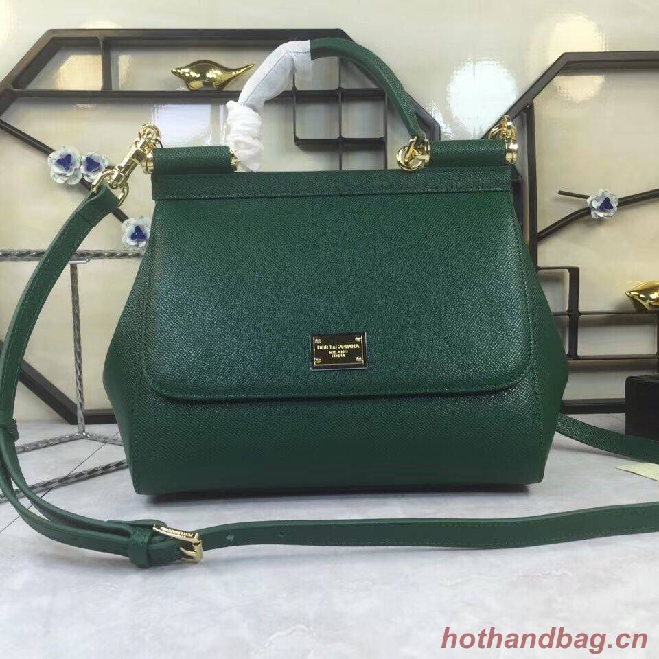 Dolce & Gabbana Origianl Leather 4136 blackish green