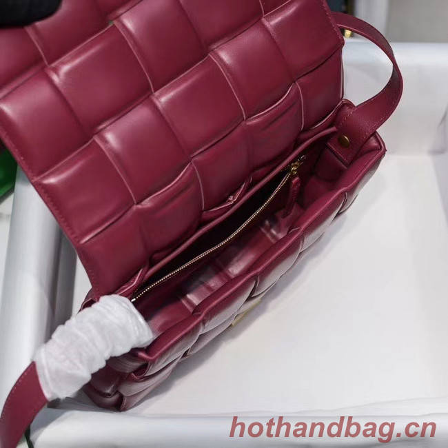 Bottega Veneta PADDED CASSETTE BAG 591970 Burgundy