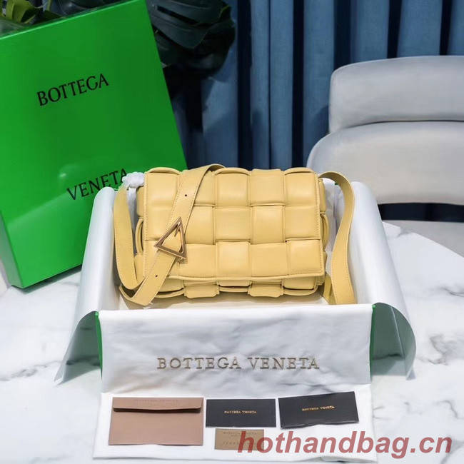 Bottega Veneta PADDED CASSETTE BAG 591970 YELLOW