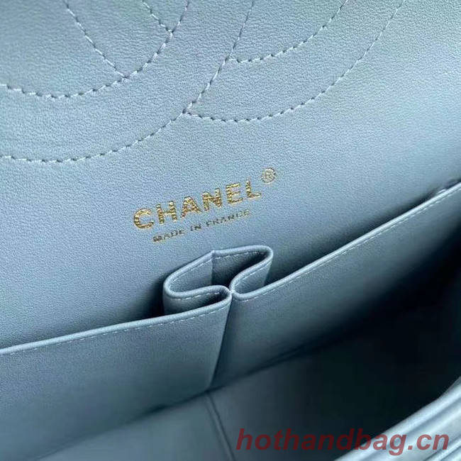 Chanel 2.55 Calfskin Flap Bag A37587 sky blue