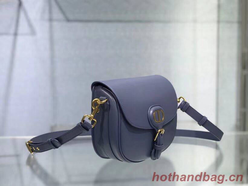 MEDIUM DIOR BOBBY BAG Box Calfskin M9319 Royal Blue