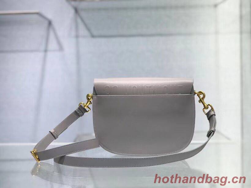 MEDIUM DIOR BOBBY BAG Box Calfskin M9319 grey