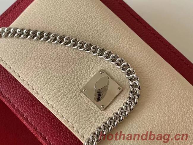 Louis Vuitton Original MYLOCKME Chain Bag M63471 red&white