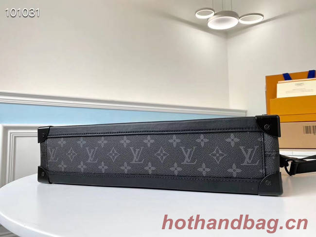 Louis Vuitton SOFT TRUNK briefcase M44952 black