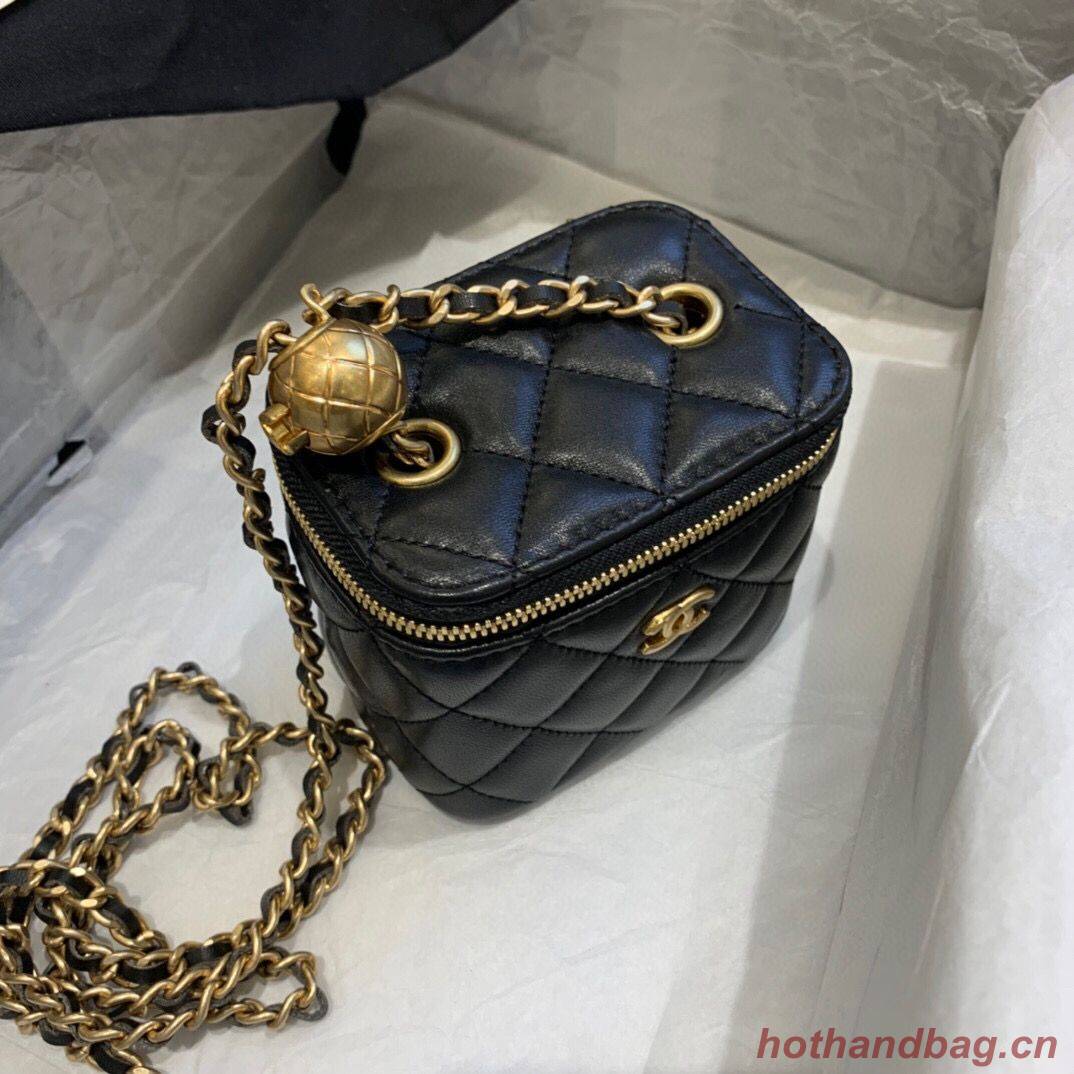 Chanel Original Small classic chain box handbag AP1447 black