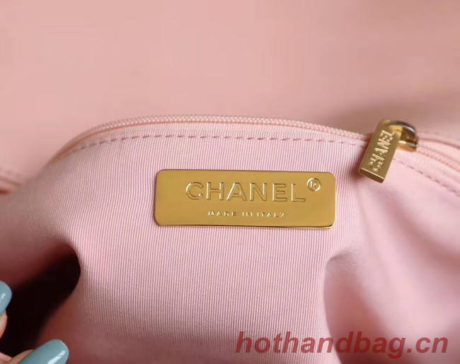 Chanel 19 flap bag AS1161 pink