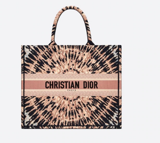 DIOR BOOK TOTE Multicolor Tie & Dior Embroidery M1286ZJA