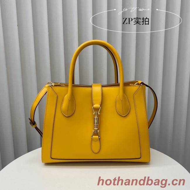 Gucci Jackie 1961 medium tote bag 649016 yellow