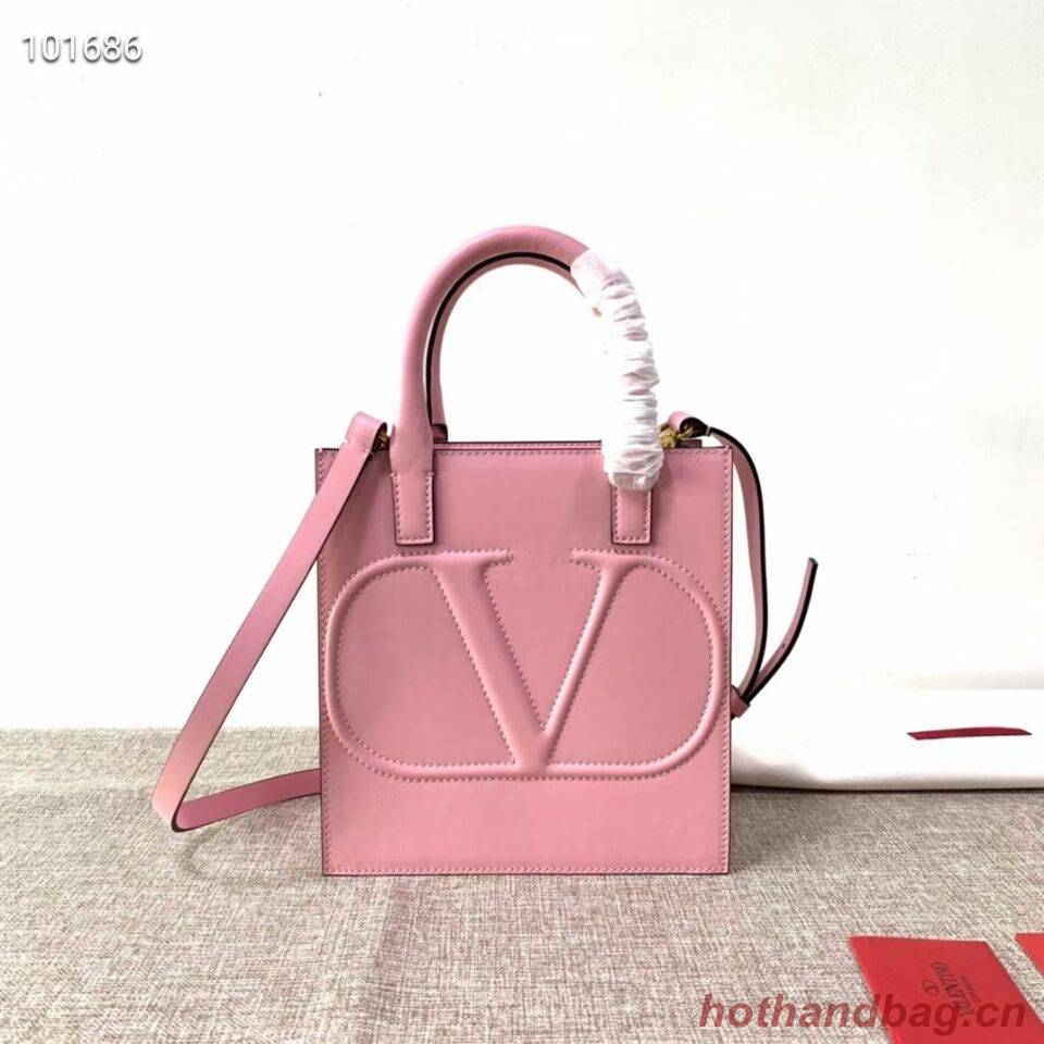 VALENTINO Origianl leather tote V2021 pink