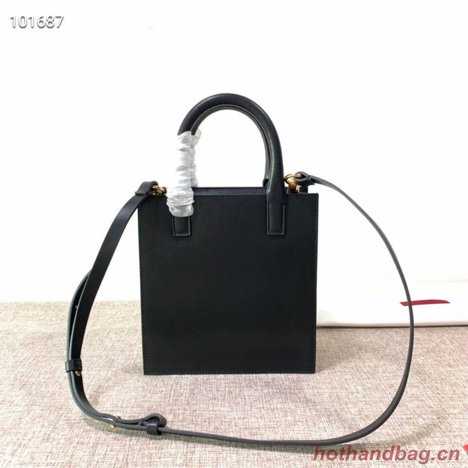 VALENTINO Origianl leather tote V2022 black