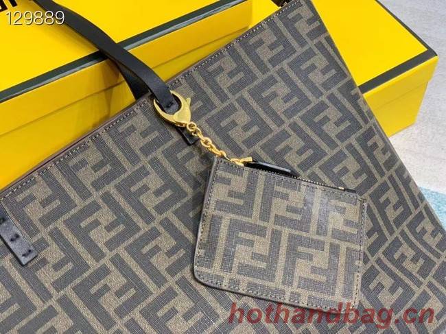 FENDI fabric bag 69555 Burgundy