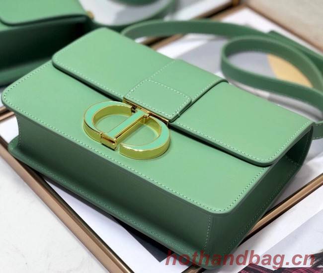 DIOR 30 MONTAIGNE BAG green Box Calfskin M9203UM