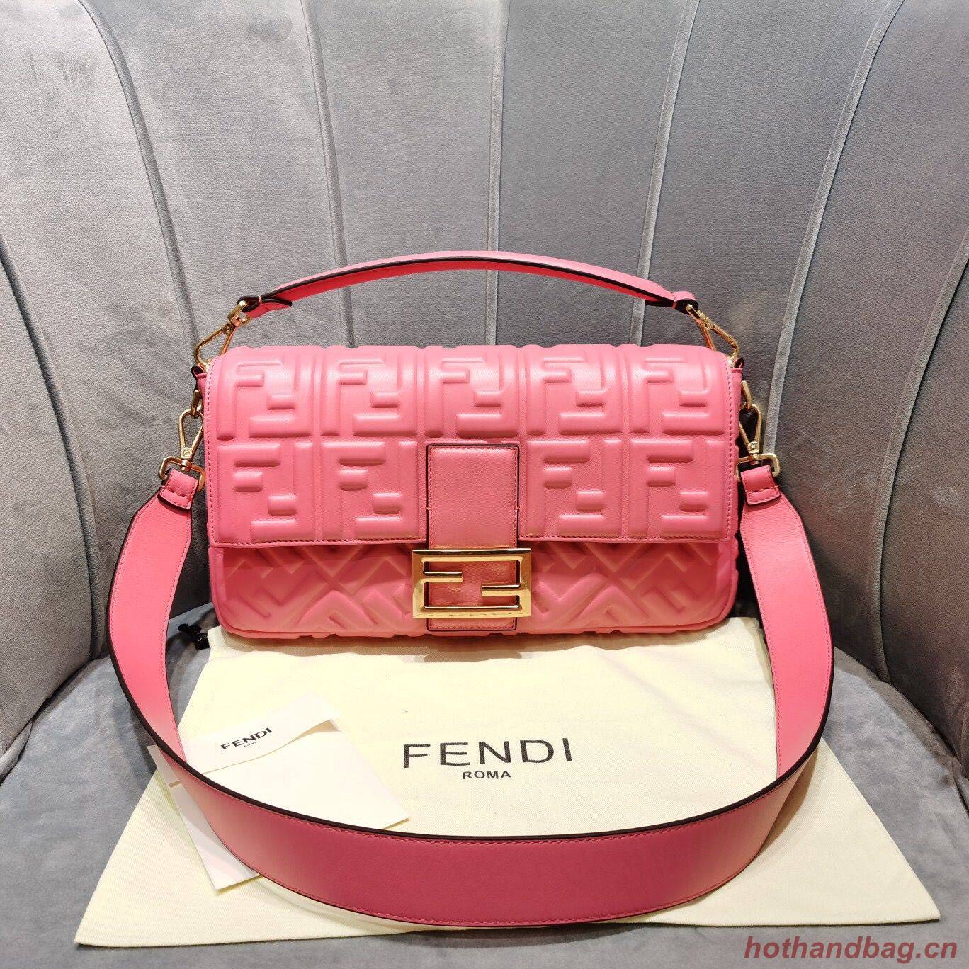 FENDI BAGUETTE  Shoulder Bag 8BS017 rose