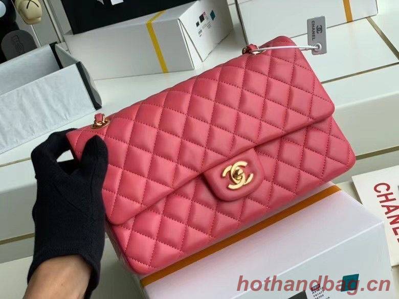 Chanel Flap Shoulder Bag Original Sheepskin leather A1112 pink