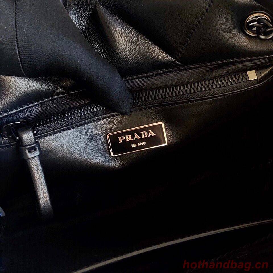 Prada Nappa Leather Prada Spectrum Tote 1BG298 black