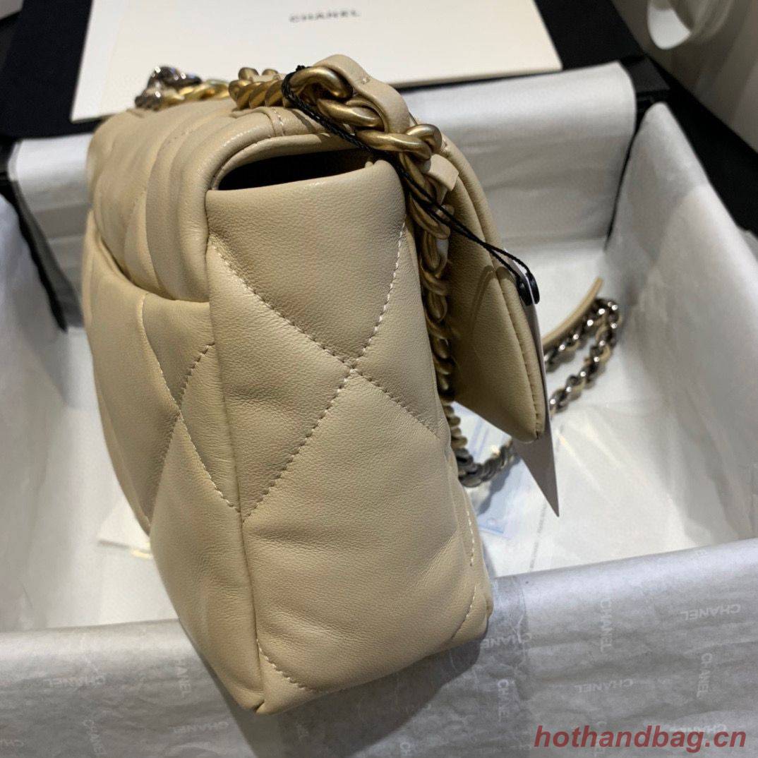 Chanel 19 flap bag AS1160 AS1161 AS1162 Nude