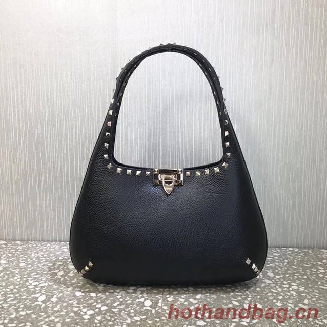 VALENTINO Origianl leather shoulder bag 20077 black