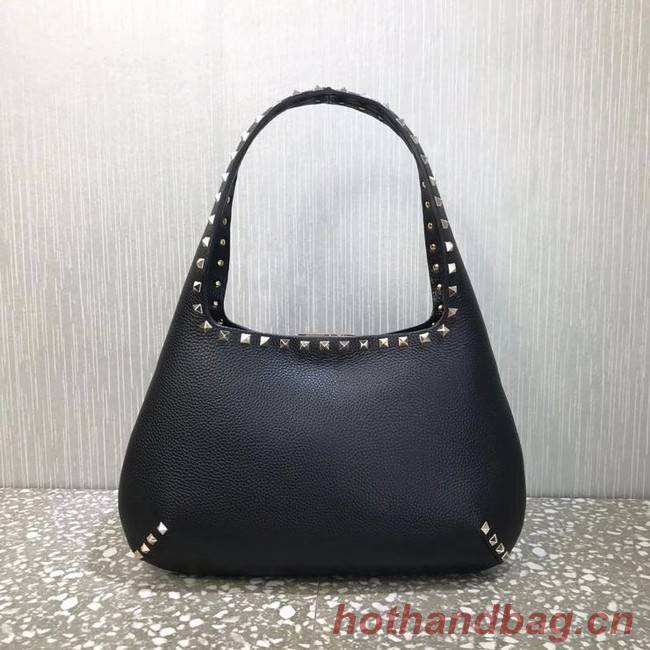 VALENTINO Origianl leather shoulder bag 20077 black