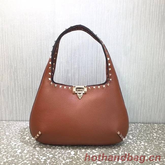 VALENTINO Origianl leather shoulder bag 20077 brown