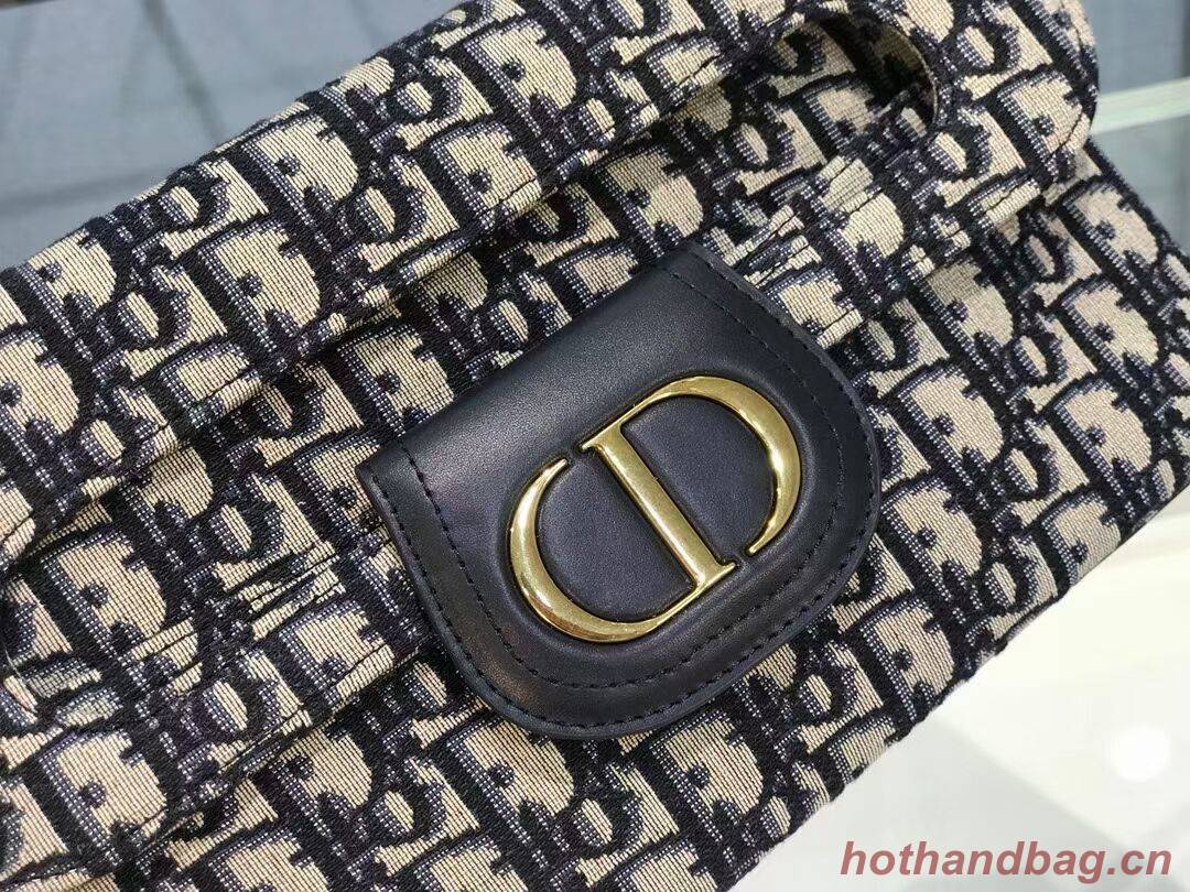 DIOR MEDIUM DIORDOUBLE BAG Oblique Canvas M8641U