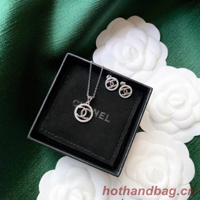 Chanel Earrings Necklace CE6344