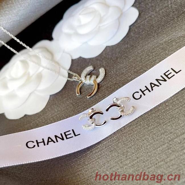 Chanel Earrings Necklace CE6346