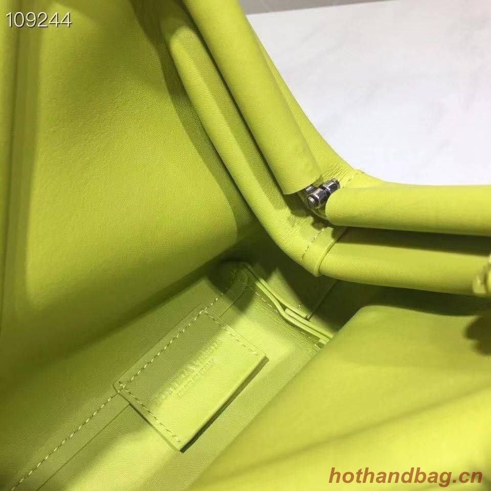 Bottega Veneta Small Point Top Hhandle Bag BV5693 Lemon 