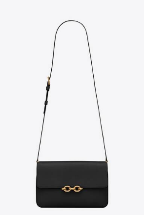 YSL LE MAILLON SATCHEL IN SMOOTH LEATHER 6497952 black