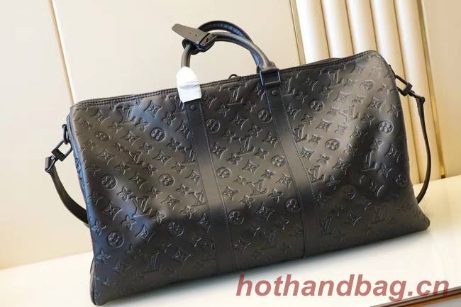 Louis Vuitton KEEPALL BANDOULIERE M41146 black