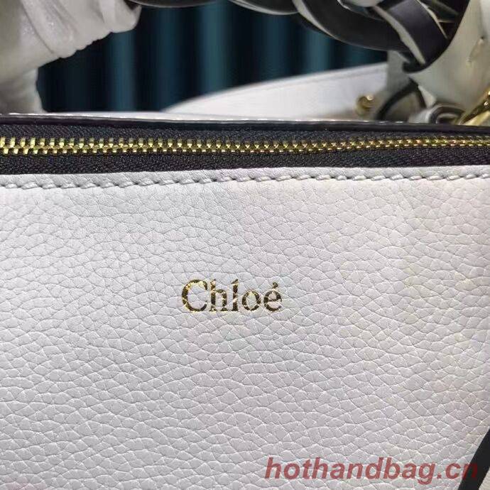 Chloe Original Calfskin Leather Bag 6C081 white