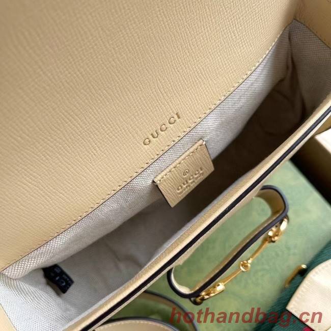 Gucci Horsebit 1955 mini bag 658574 Beige