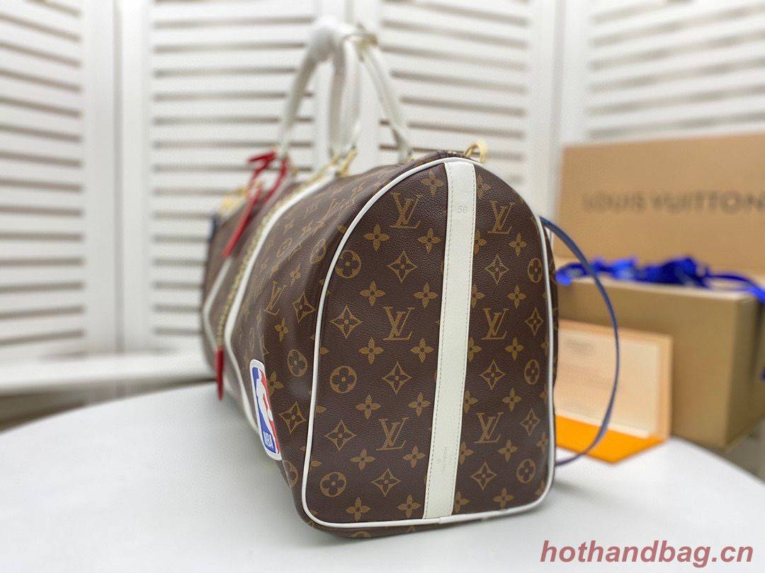 Louis Vuitton KEEPALL BANDOULIERE M41416 M41414 Brown