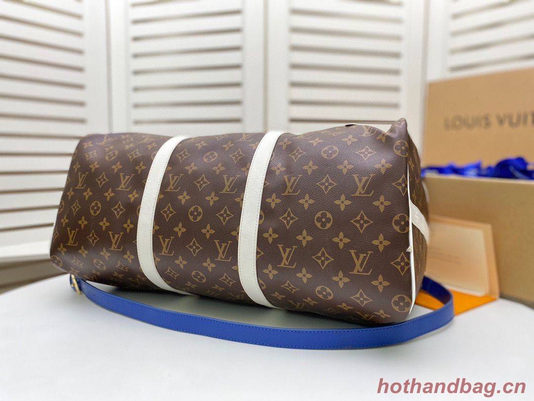 Louis Vuitton KEEPALL BANDOULIERE M41416 M41414 Brown