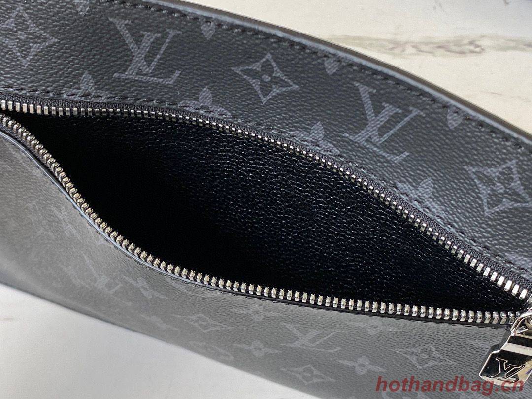 Louis Vuitton Cabas Voyage Taurillon Leather Bag M52817 Black