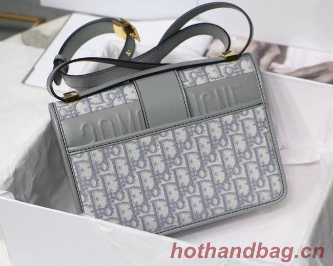 Dior 30 MONTAIGNE BAG Oblique Jacquard M9203UT Gray