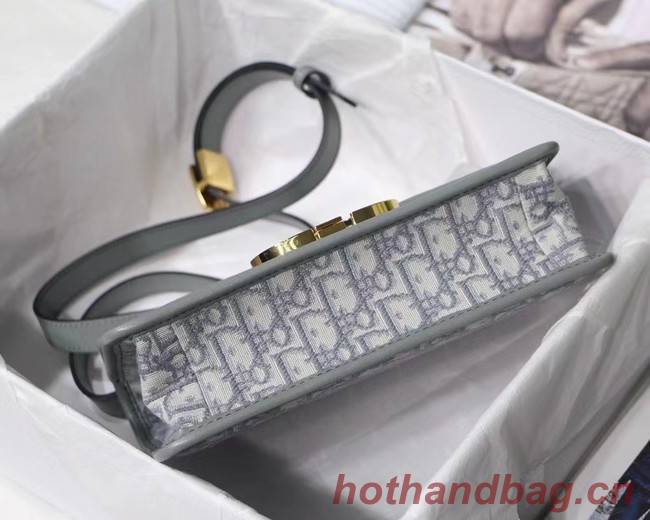 Dior 30 MONTAIGNE BAG Oblique Jacquard M9203UT Gray