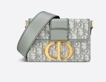 Dior 30 MONTAIGNE BOX BAG Oblique Jacquard M9204UT Gray