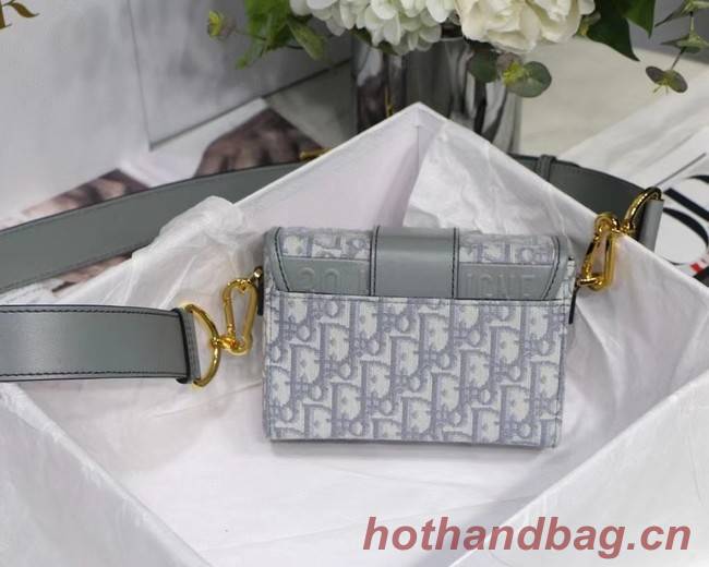 Dior 30 MONTAIGNE BOX BAG Oblique Jacquard M9204UT Gray