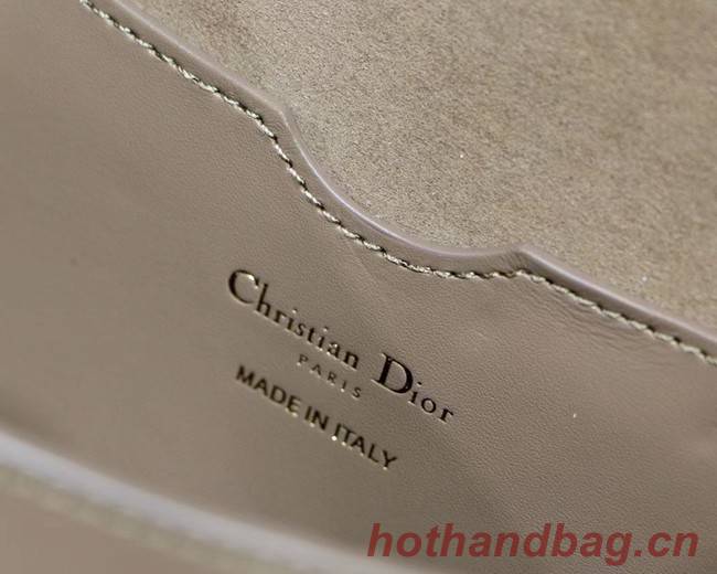 MEDIUM DIOR BOBBY BAG Warm Taupe Box Calfskin M9319U