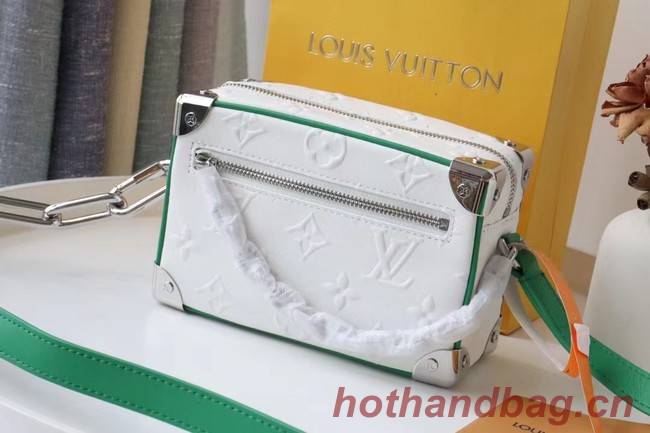 Louis Vuitton MINI SOFT TRUNK M55702 white